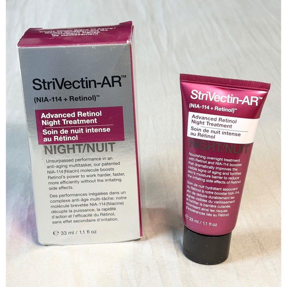 StriVectin-AR Advanced Retinol Night Treatment NIA-114 1.1oz Anti-Aging Cream
